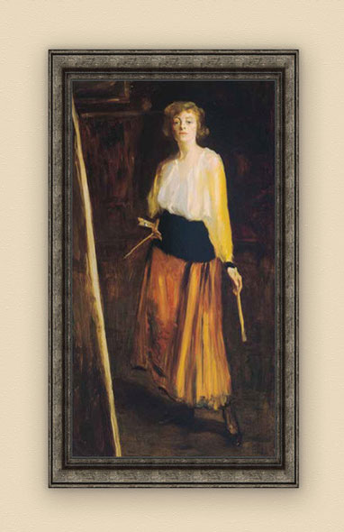 Della Shull, Self Portrait, Detail