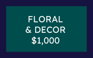 Floral & Decor Donation