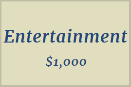 Underwriting Sponsorship - Entertainment