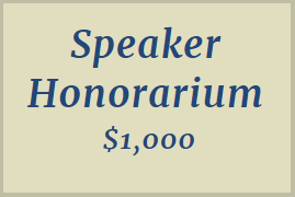 Underwriting Sponsorship - Speaker